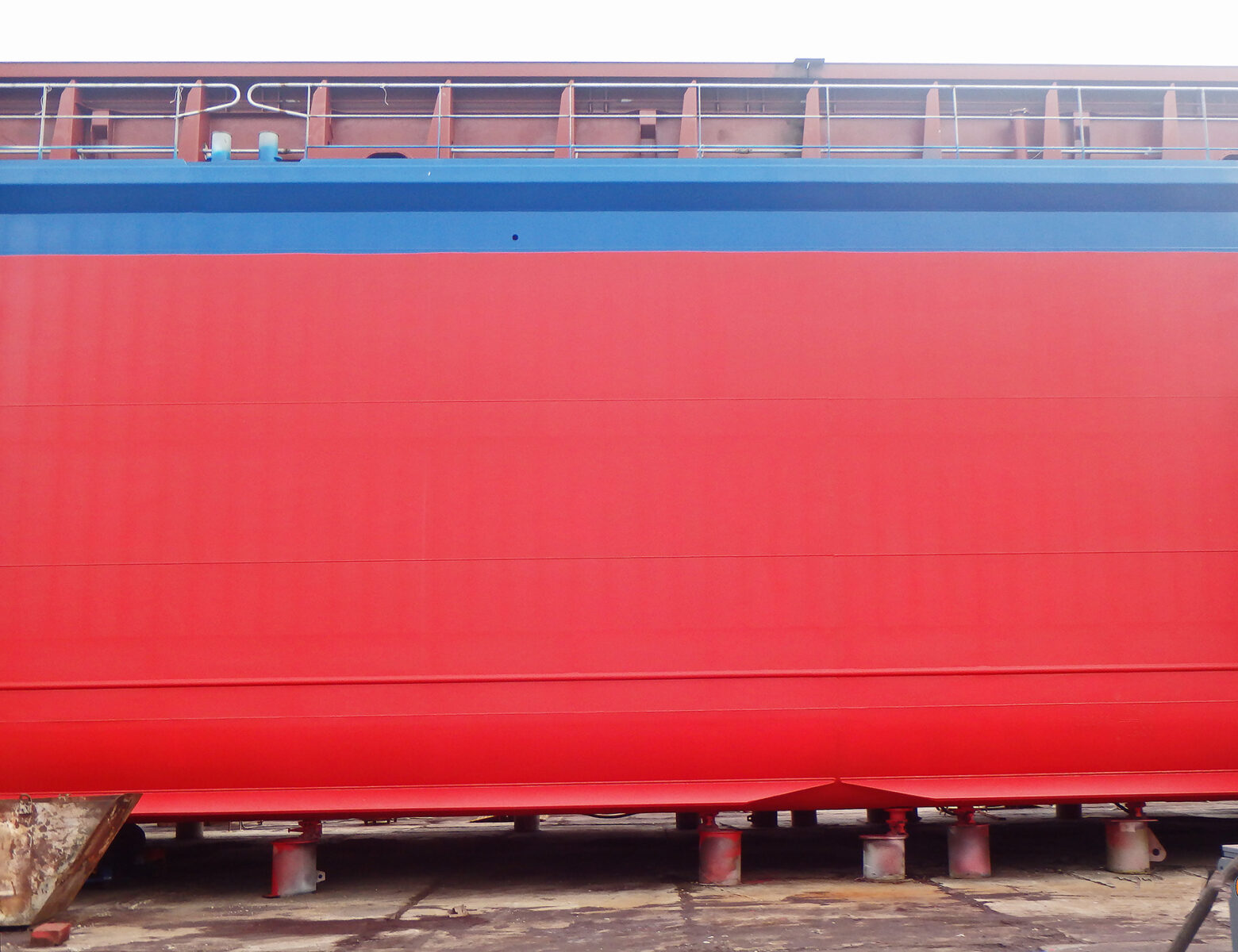 Both the top side and the underwater hull of the Eeva VG were coated with Ecospeed.