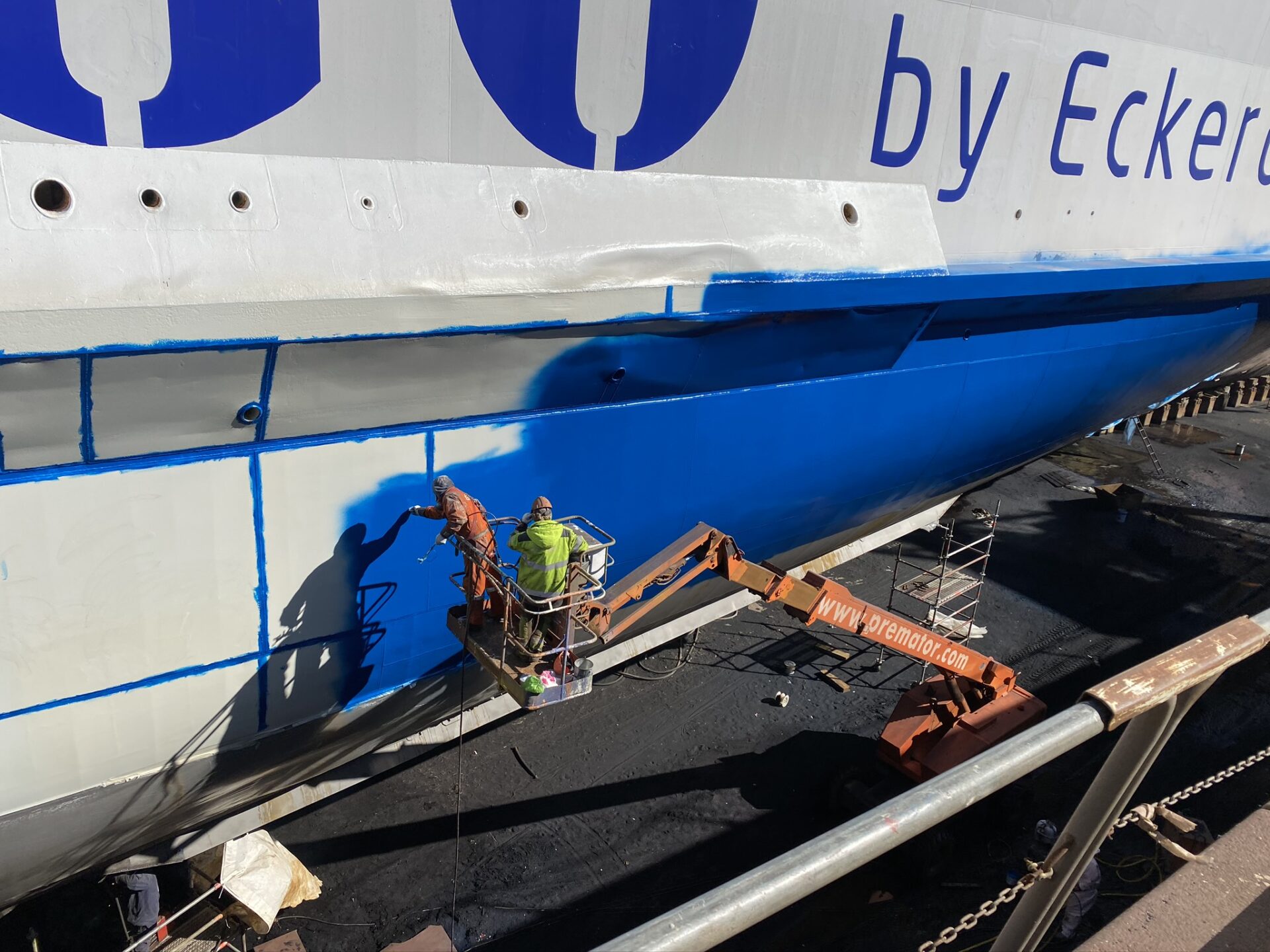 Finbo Cargo blue Ecospeed application