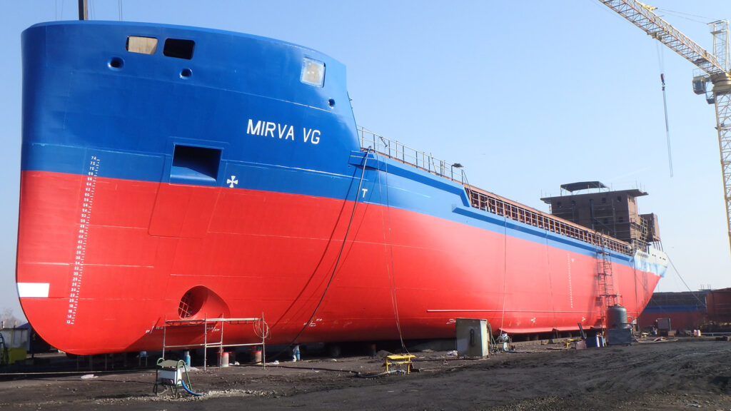 Mirva VG Ecospeed coating finished.