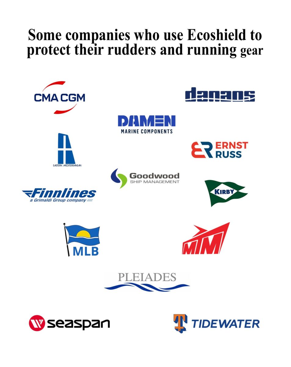 Ecoshield customers' logos
